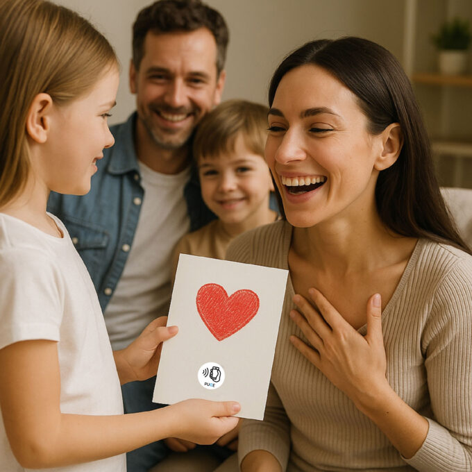 Puce NFC pour dire plus qu'un "Je t'aime"