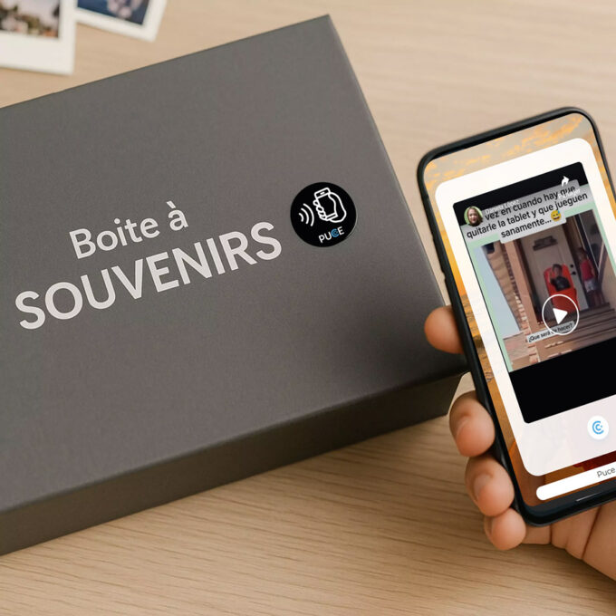 Puce NFC pour Boîte à souvenirs