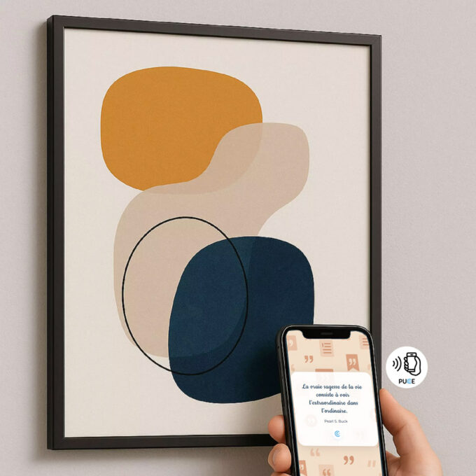 Puce NFC pour Tableau décoratif mural