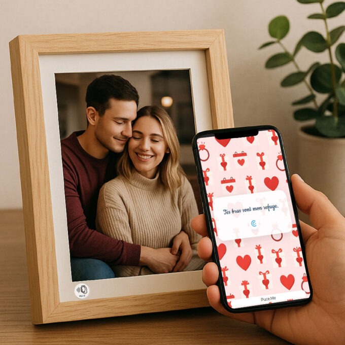 Puce NFC pour Cadre Photo